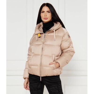 PARAJUMPERS Puchowa kurtka TILLY Regular Fit beżowy L PARAJUMPERS Puchowa kurtka TILLY Regular Fit beżowy L