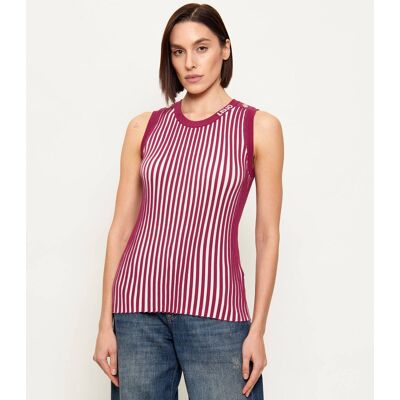 Liu Jo Sport Top Slim Fit różowy L Liu Jo Sport Top Slim Fit różowy L