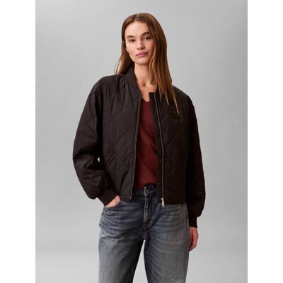 Calvin Klein Jeans Kurtka bomber Regular Fit czarny XXS Calvin Klein Jeans Kurtka bomber Regular Fit czarny XXS