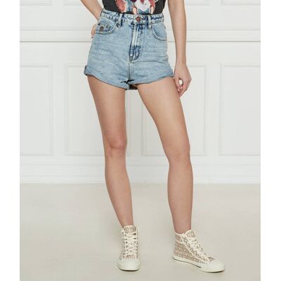 One Teaspoon Jeansowe szorty BANDITS Slim Fit high waist niebieski 25 One Teaspoon Jeansowe szorty BANDITS Slim Fit high waist niebieski 25