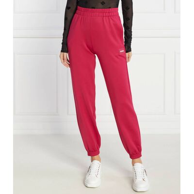 Hugo Bodywear Spodnie dresowe PURE Relaxed fit fuksja S Hugo Bodywear Spodnie dresowe PURE Relaxed fit fuksja S