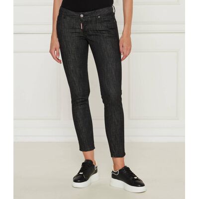 Dsquared2 Jeansy Jennifer Jean Slim Fit low rise czarny 40 Dsquared2 Jeansy Jennifer Jean Slim Fit low rise czarny 40