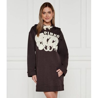 Pinko Sukienka brązowy XS Pinko Sukienka brązowy XS