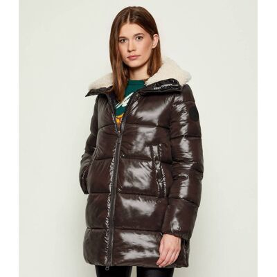 Save The Duck Kurtka BONITA Regular Fit shearling brązowy S Save The Duck Kurtka BONITA Regular Fit shearling brązowy S