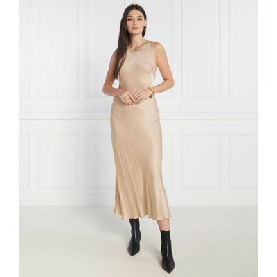 TWINSET Sukienka 2w1 brązowy XS TWINSET Sukienka 2w1 brązowy XS