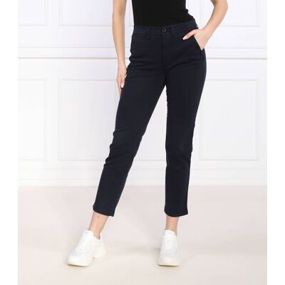 Ciemnoniebieskie bawełniane chino od Lauren Ralph Lauren - Pants Ciemnoniebieskie bawełniane chino od Lauren Ralph Lauren - Pants