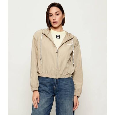 Patrizia Pepe Kurtka bomber Slim Fit beżowy 34 Patrizia Pepe Kurtka bomber Slim Fit beżowy 34