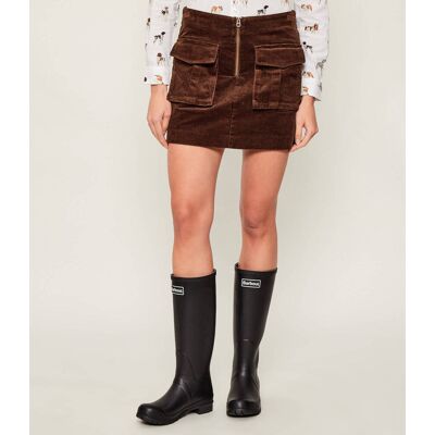 Tommy Hilfiger Spódnica sztruks brązowy 40 Tommy Hilfiger Spódnica sztruks brązowy 40