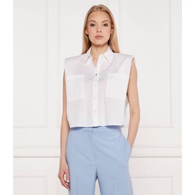HUGO Koszula Everette Loose fit biały 40 HUGO Koszula Everette Loose fit biały 40