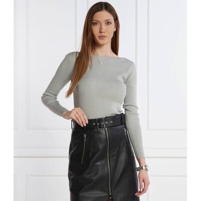 MM Sweter Regular Fit szary XS MM Sweter Regular Fit szary XS