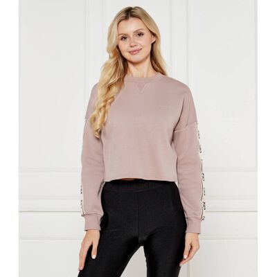 Guess ACTIVE Bluza CYMONE Cropped Fit różowy XL Guess ACTIVE Bluza CYMONE Cropped Fit różowy XL