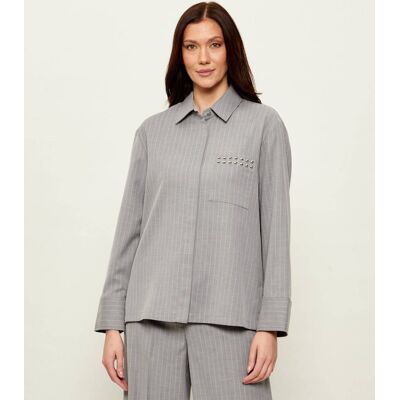 Liu Jo Koszula Relaxed fit szary 36 Liu Jo Koszula Relaxed fit szary 36