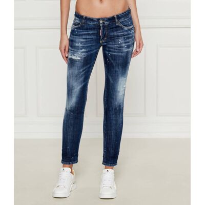 Dsquared2 Jeansy Jennifer Slim Fit low rise niebieski 34 Dsquared2 Jeansy Jennifer Slim Fit low rise niebieski 34