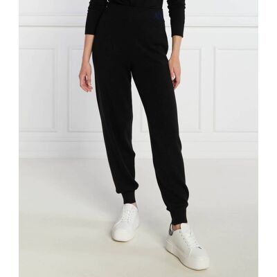 Giorgio Armani Exchange Spodnie dresowe Regular Fit z dodatkiem wełny czarny M Giorgio Armani Exchange Spodnie dresowe Regular Fit z dodatkiem wełny czarny M