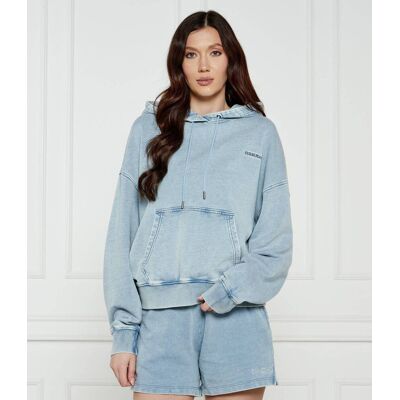 Guess Jeans Bluza Oversize fit niebieski XS Guess Jeans Bluza Oversize fit niebieski XS