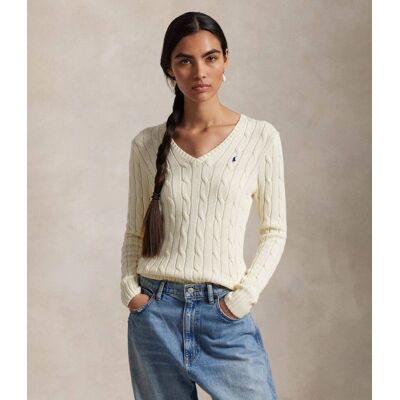 Polo Ralph Lauren Sweter Slim Fit kremowy M Polo Ralph Lauren Sweter Slim Fit kremowy M