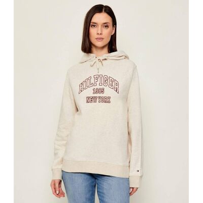 Tommy Hilfiger Bluza Regular Fit beżowy S Tommy Hilfiger Bluza Regular Fit beżowy S