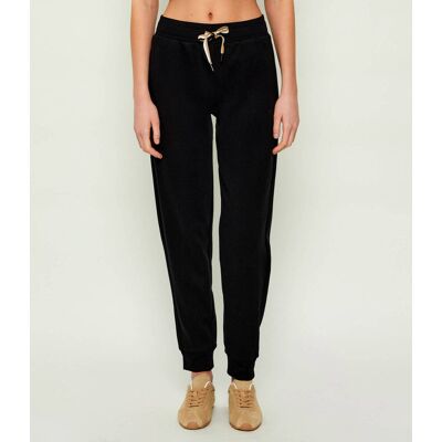 Boss BLACK Spodnie dresowe Cp-Stripe Regular Fit czarny S Boss BLACK Spodnie dresowe Cp-Stripe Regular Fit czarny S