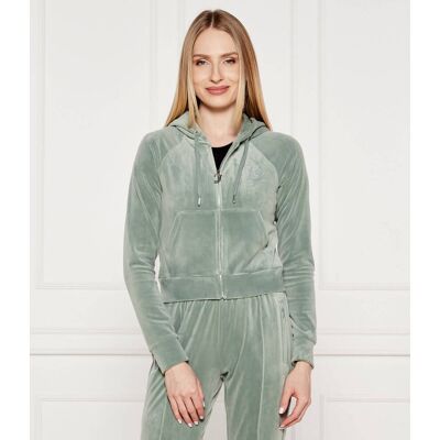 Juicy Couture Bluza MADISON Cropped Fit zielony XL Juicy Couture Bluza MADISON Cropped Fit zielony XL