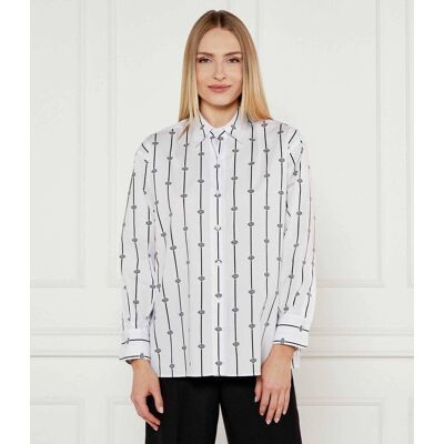 HUGO Koszula Eskil Oversize fit biały 34 HUGO Koszula Eskil Oversize fit biały 34