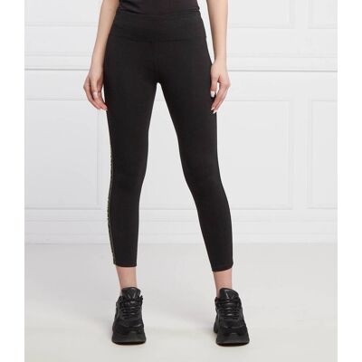 DKNY Sport Legginsy Slim Fit high waist czarny XS DKNY Sport Legginsy Slim Fit high waist czarny XS