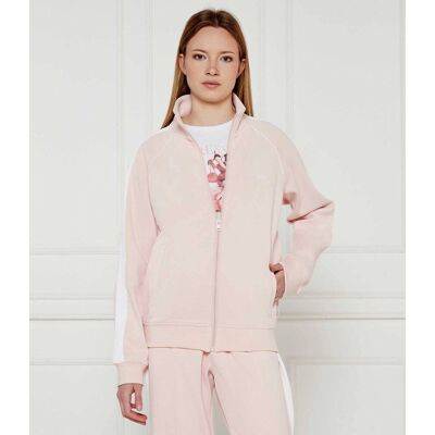 Guess Jeans Bluza TRICOT Regular Fit pudrowy róż S Guess Jeans Bluza TRICOT Regular Fit pudrowy róż S