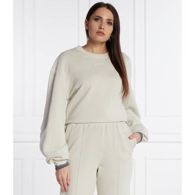 Pinko Bluza LAVAGNINA MAGLIA Loose fit beżowy M Pinko Bluza LAVAGNINA MAGLIA Loose fit beżowy M