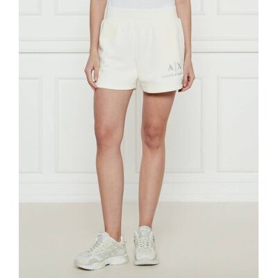 Giorgio Armani Exchange Szorty Regular Fit ecru M Giorgio Armani Exchange Szorty Regular Fit ecru M