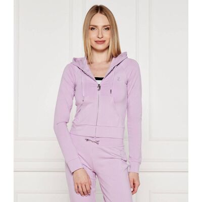 Juicy Couture Bluza OLA Slim Fit lawendowy XL Juicy Couture Bluza OLA Slim Fit lawendowy XL