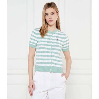 Polo Ralph Lauren Kardigan Slim Fit zielony XS Polo Ralph Lauren Kardigan Slim Fit zielony XS