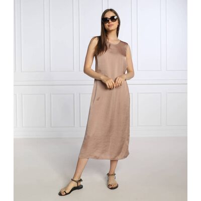 DKNY Sukienka brązowy S DKNY Sukienka brązowy S