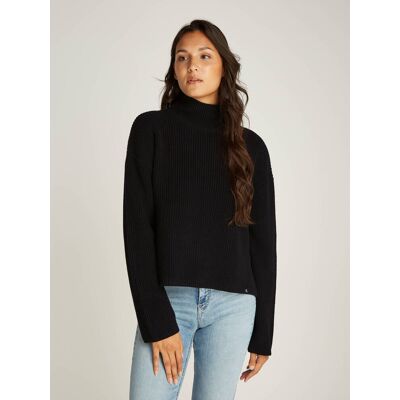 Calvin Klein Jeans Sweter Relaxed fit czarny L Calvin Klein Jeans Sweter Relaxed fit czarny L