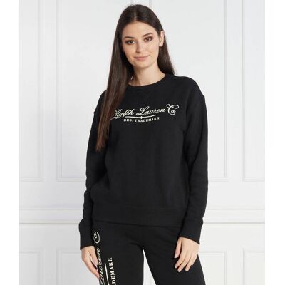 Polo Ralph Lauren Bluza ARCTIC FLEECE-LSL-SWS Regular Fit czarny XS Polo Ralph Lauren Bluza ARCTIC FLEECE-LSL-SWS Regular Fit czarny XS