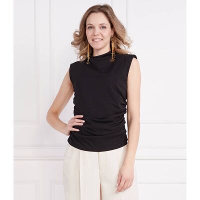 DKNY Top Regular Fit czarny XS DKNY Top Regular Fit czarny XS