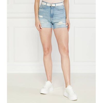 Calvin Klein Jeans Jeansowe szorty Mom Fit niebieski 28 Calvin Klein Jeans Jeansowe szorty Mom Fit niebieski 28