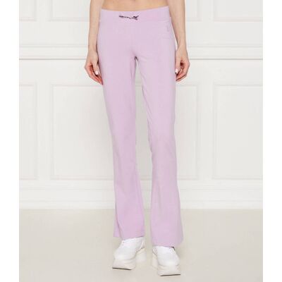 Juicy Couture Spodnie dresowe flare fit low rise lawendowy L Juicy Couture Spodnie dresowe flare fit low rise lawendowy L