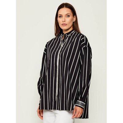 Pinko Koszula CRESCENZA Loose fit czarny 38 Pinko Koszula CRESCENZA Loose fit czarny 38