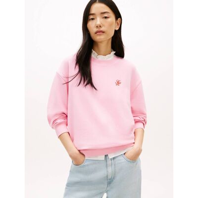 Tommy Hilfiger Bluza Regular Fit różowy XS Tommy Hilfiger Bluza Regular Fit różowy XS