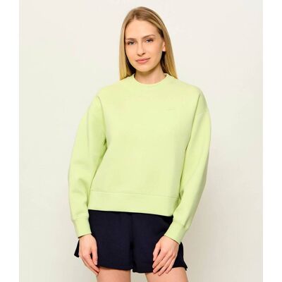 Lacoste Bluza Oversize fit limonkowy 42 Lacoste Bluza Oversize fit limonkowy 42