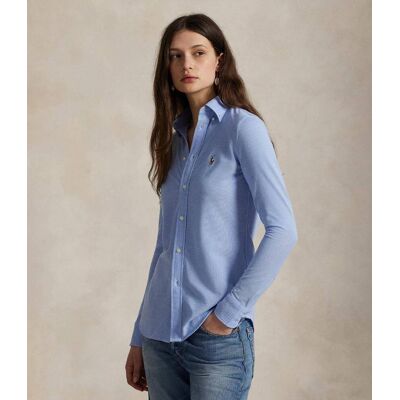 Polo Ralph Lauren Koszula Heidi Slim Fit niebieski XL Polo Ralph Lauren Koszula Heidi Slim Fit niebieski XL