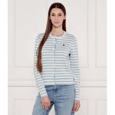 Polo Ralph Lauren Kardigan Regular Fit błękitny S Polo Ralph Lauren Kardigan Regular Fit błękitny S
