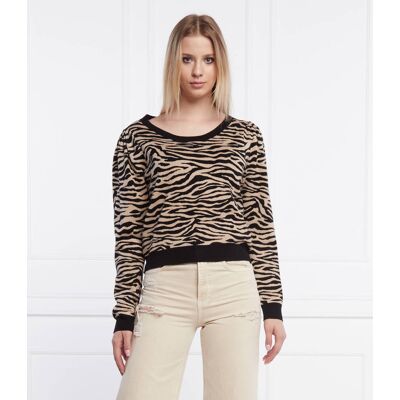 Liu Jo Sweter Regular Fit czarny M Liu Jo Sweter Regular Fit czarny M