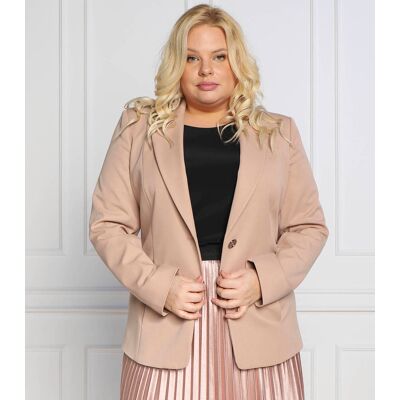 Persona by Marina Rinaldi Marynarka CASA plus size Regular Fit różowy 42 Persona by Marina Rinaldi Marynarka CASA plus size Regular Fit różowy 42
