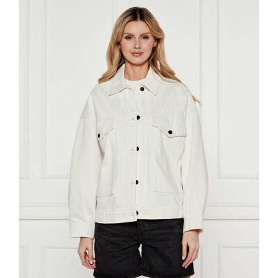 HUGO Kurtka jeansowa Gatria Oversize fit biały M HUGO Kurtka jeansowa Gatria Oversize fit biały M