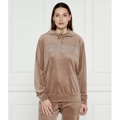 Guess ACTIVE Bluza COUTURE Regular Fit beżowy XS Guess ACTIVE Bluza COUTURE Regular Fit beżowy XS