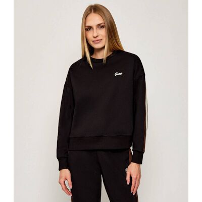 Guess ACTIVE Bluza FABIA Relaxed fit czarny L Guess ACTIVE Bluza FABIA Relaxed fit czarny L