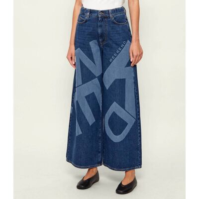 Weekend MaxMara Jeansy WKDVORTICE Loose fit niebieski 34 Weekend MaxMara Jeansy WKDVORTICE Loose fit niebieski 34