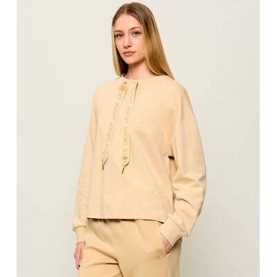 Joop! Bluza Taio Relaxed fit beżowy 34 Joop! Bluza Taio Relaxed fit beżowy 34