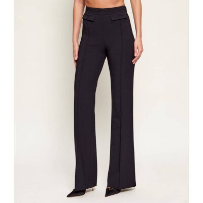 Elisabetta Franchi Spodnie Regular Fit czarny 36 Elisabetta Franchi Spodnie Regular Fit czarny 36
