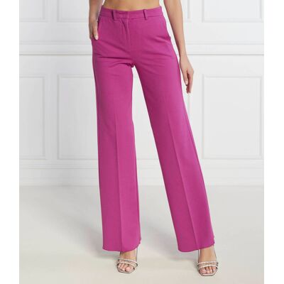 Marella SPORT Spodnie cygaretki DILUVIO Straight fit fuksja 38 Marella SPORT Spodnie cygaretki DILUVIO Straight fit fuksja 38